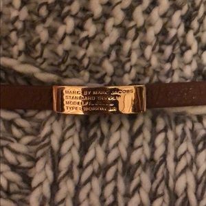 marc jacobs leather bracelet